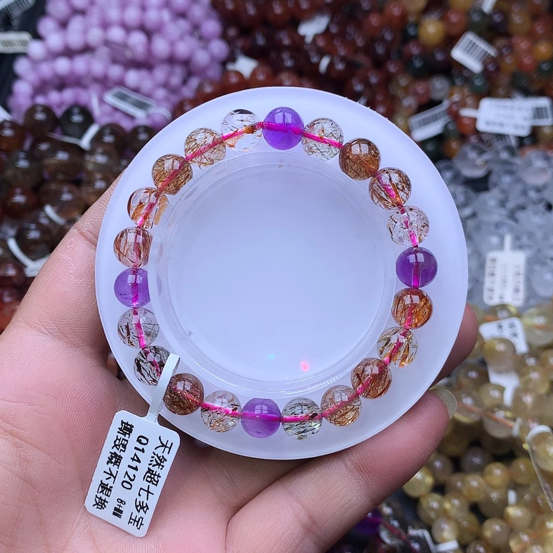 未镶嵌水晶手链，，