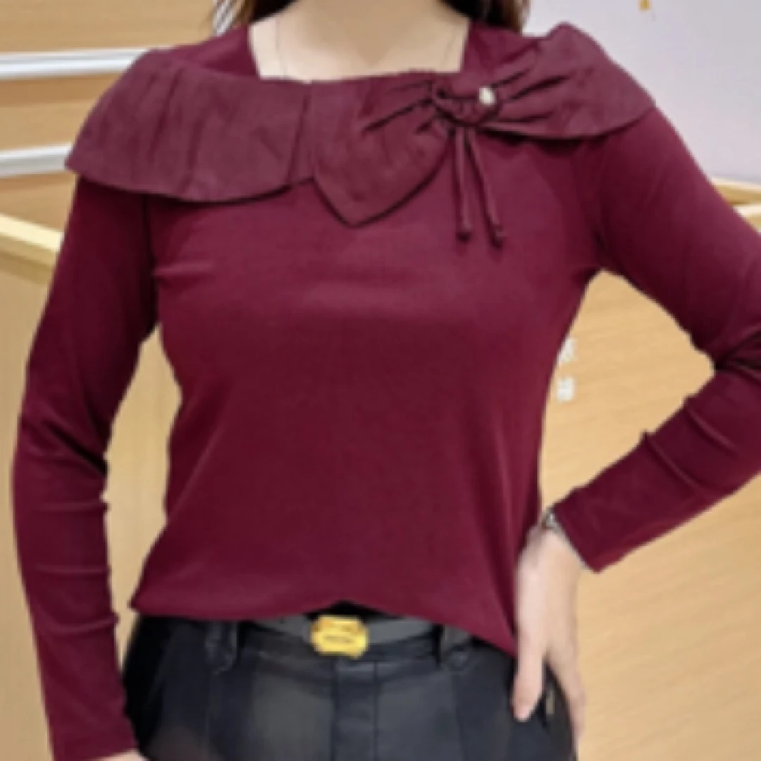 卡秀女装纯色修身ins百搭春季秋季网红秋冬气质洋气时尚显瘦