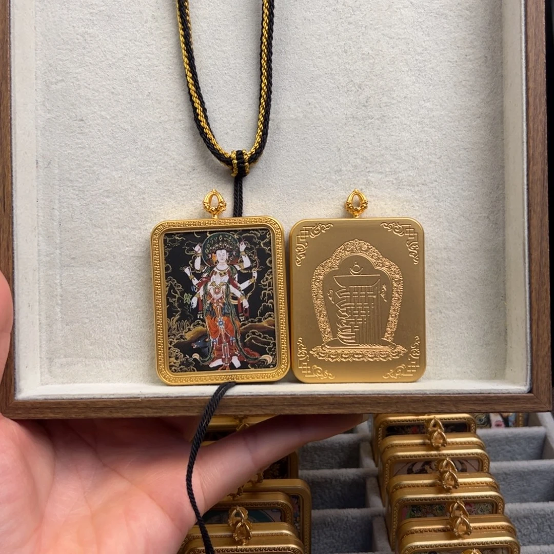 吴***3吊坠单面定制摩利支天