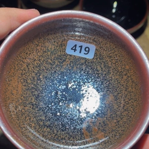 茶盏原矿原釉柴烧建盏