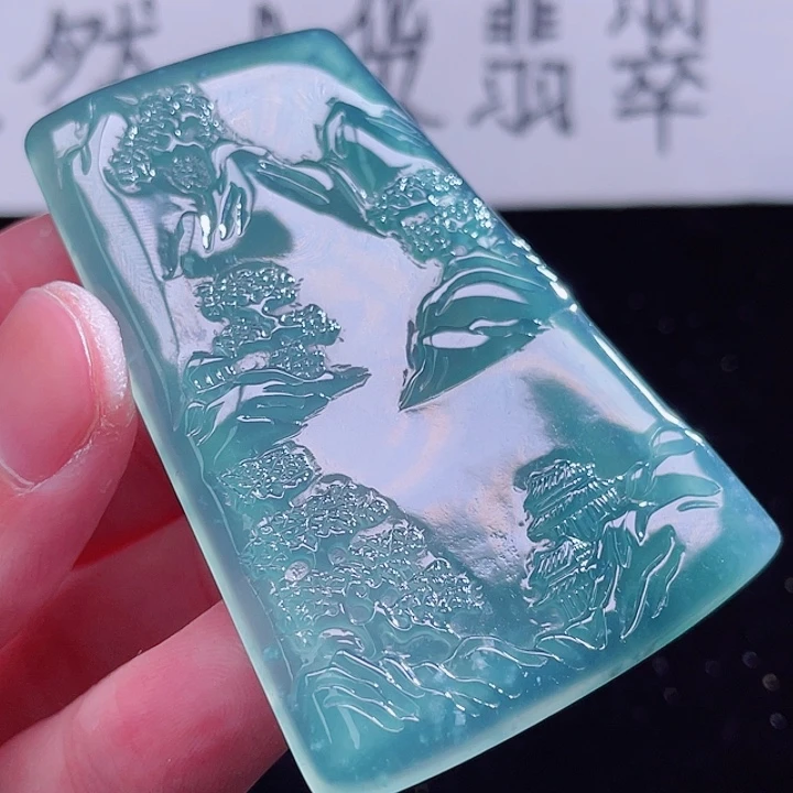 翡翠颈饰未镶嵌9999999999