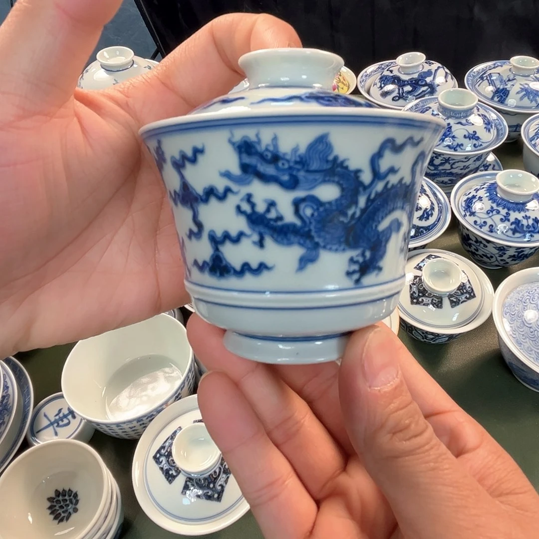 杯青花瓷器青花瓷器