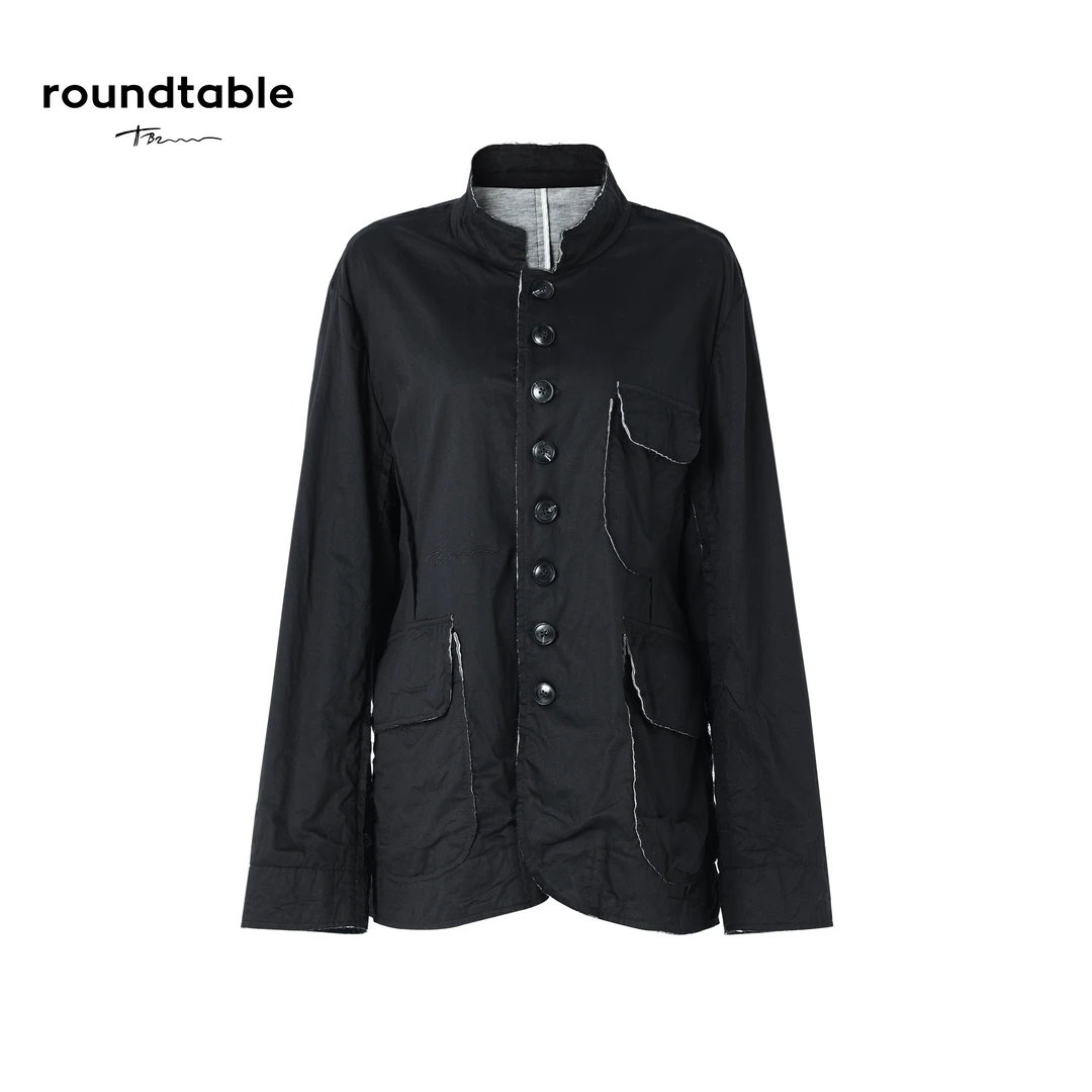 时尚复古轻奢设计师款高级感拼接直身西装 BGS4806574