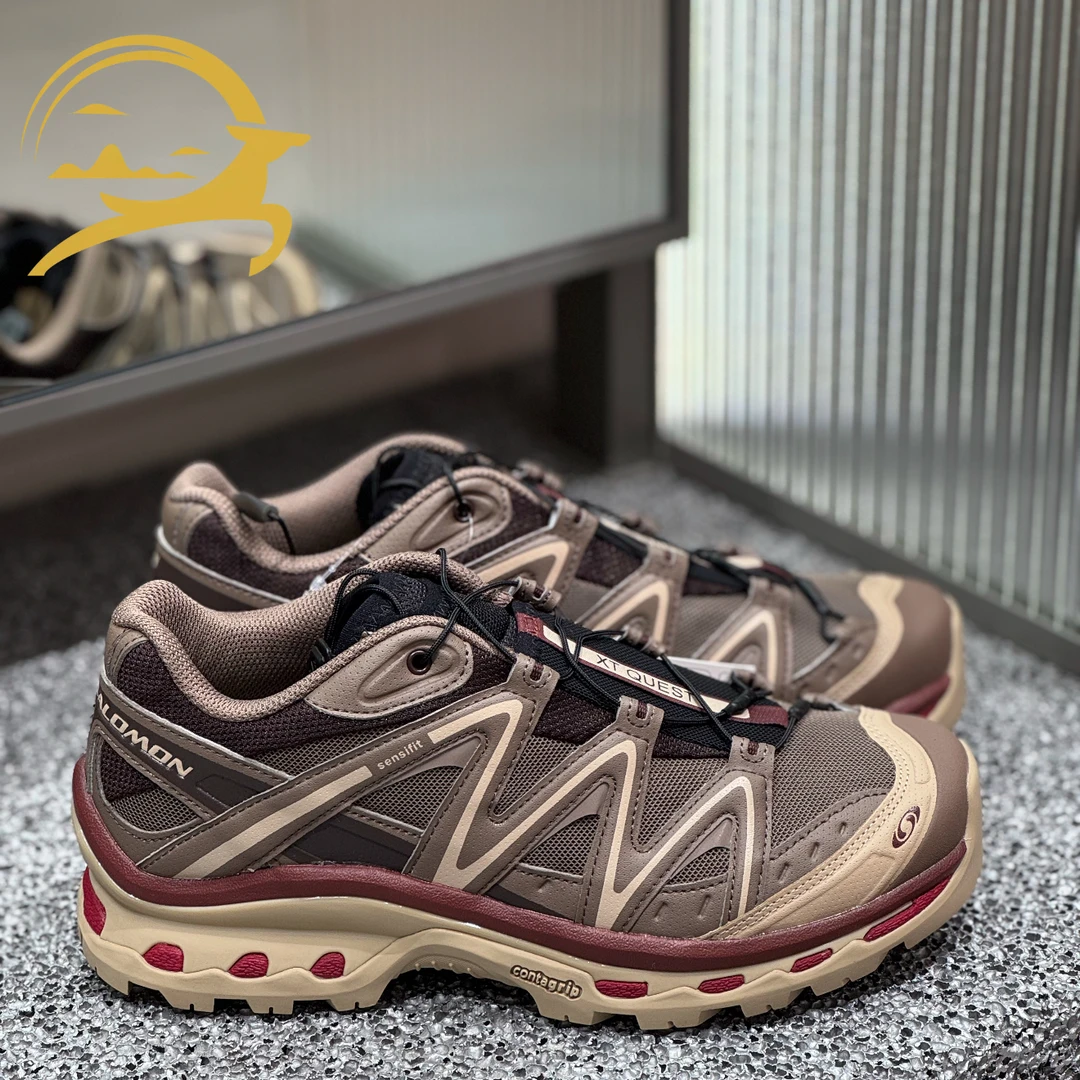 【2月新款】萨洛蒙 XT-Quest 复古百搭机能徒步跑鞋 乌梅子酱