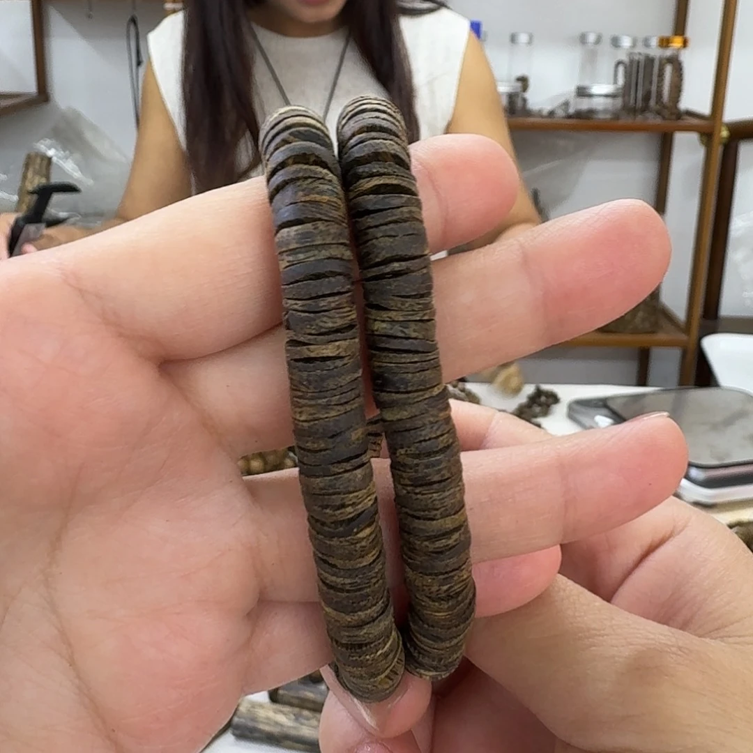 沉香沉香碎屑奇楠9克片片卡8