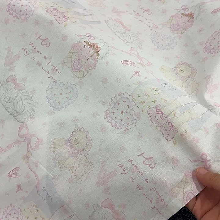 棉福袋一米价纯棉平布1.1米宽果子布艺D