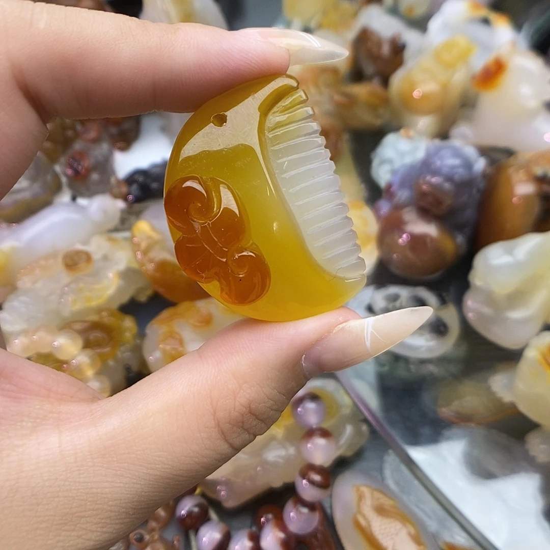 玛瑙/玉髓未镶嵌颈饰