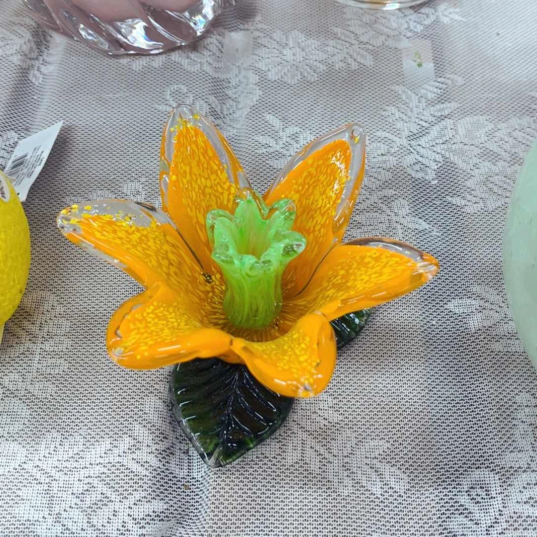 太阳花摆件 家悦琉璃花瓶摆件