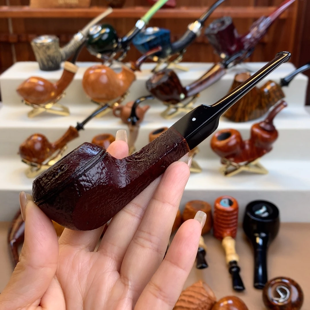 土***哥高品质一石楠木烟斗