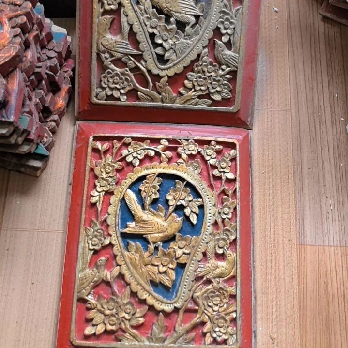 香樟木吴***行香樟木雕工艺术品