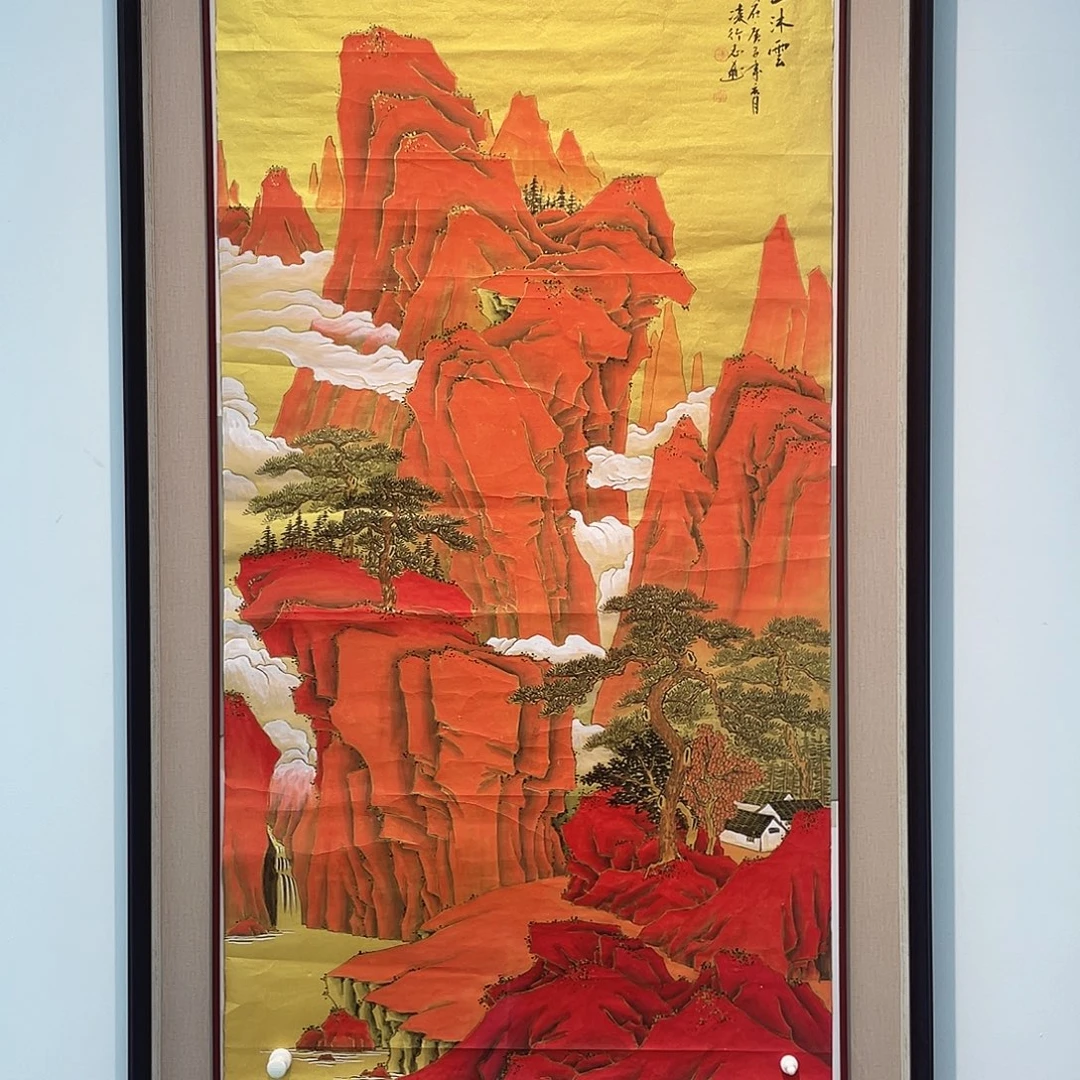 国画凌行志老师手绘国画精品