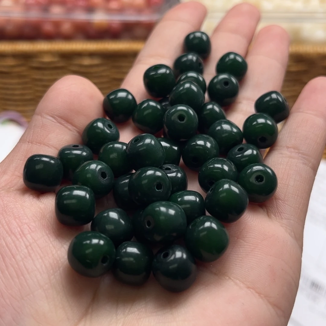 【闪购商品】白玉菩提吊坠c/10 100+20祖母绿