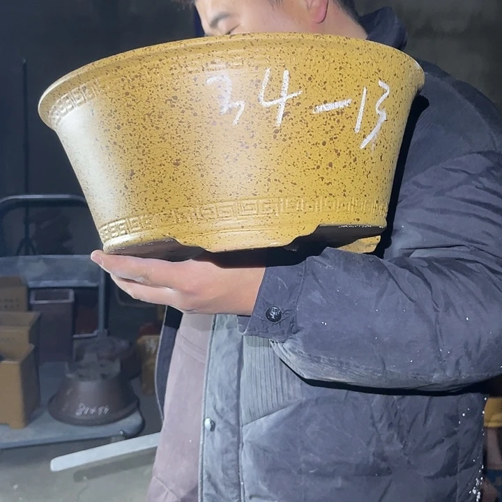 紫砂花盆紫砂等传统