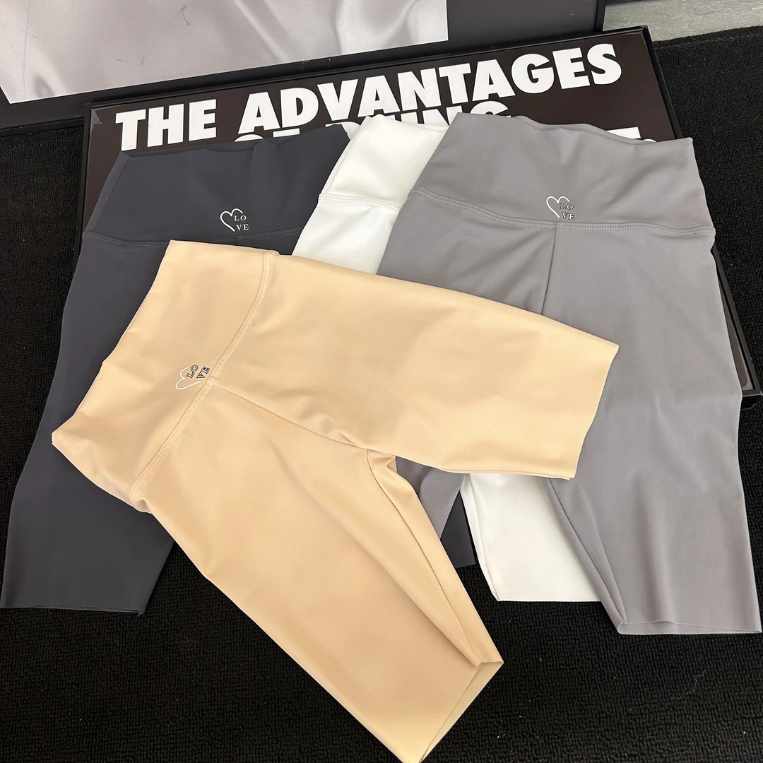 HK潮牌2025女童鲨鱼裤夏季五分儿童打底裤870