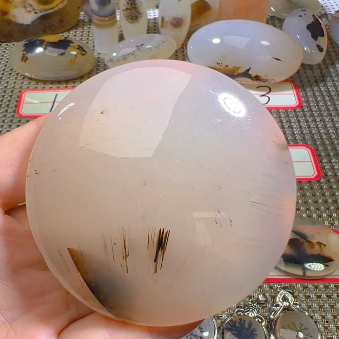 玛瑙/玉髓颈饰合金