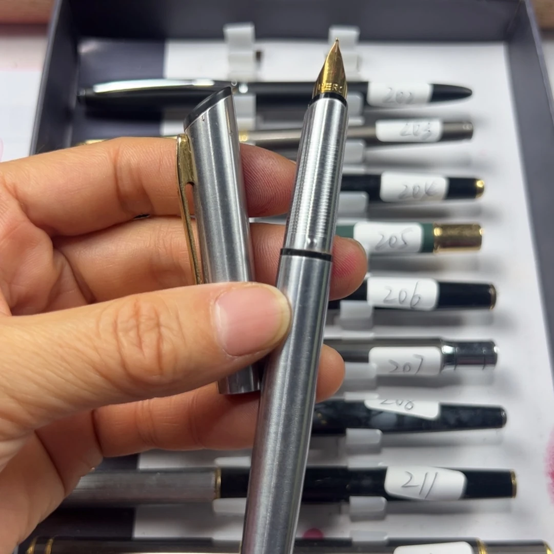 便携式66全钢马蹄形异形笔尖特细