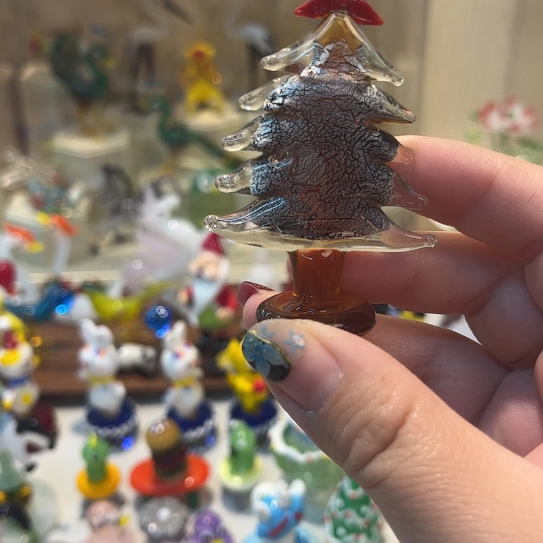 琉璃手工艺品圣诞树