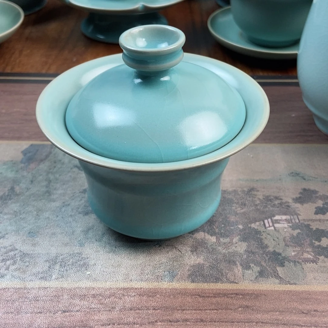摆件瓷原产地原矿汝瓷～茶器