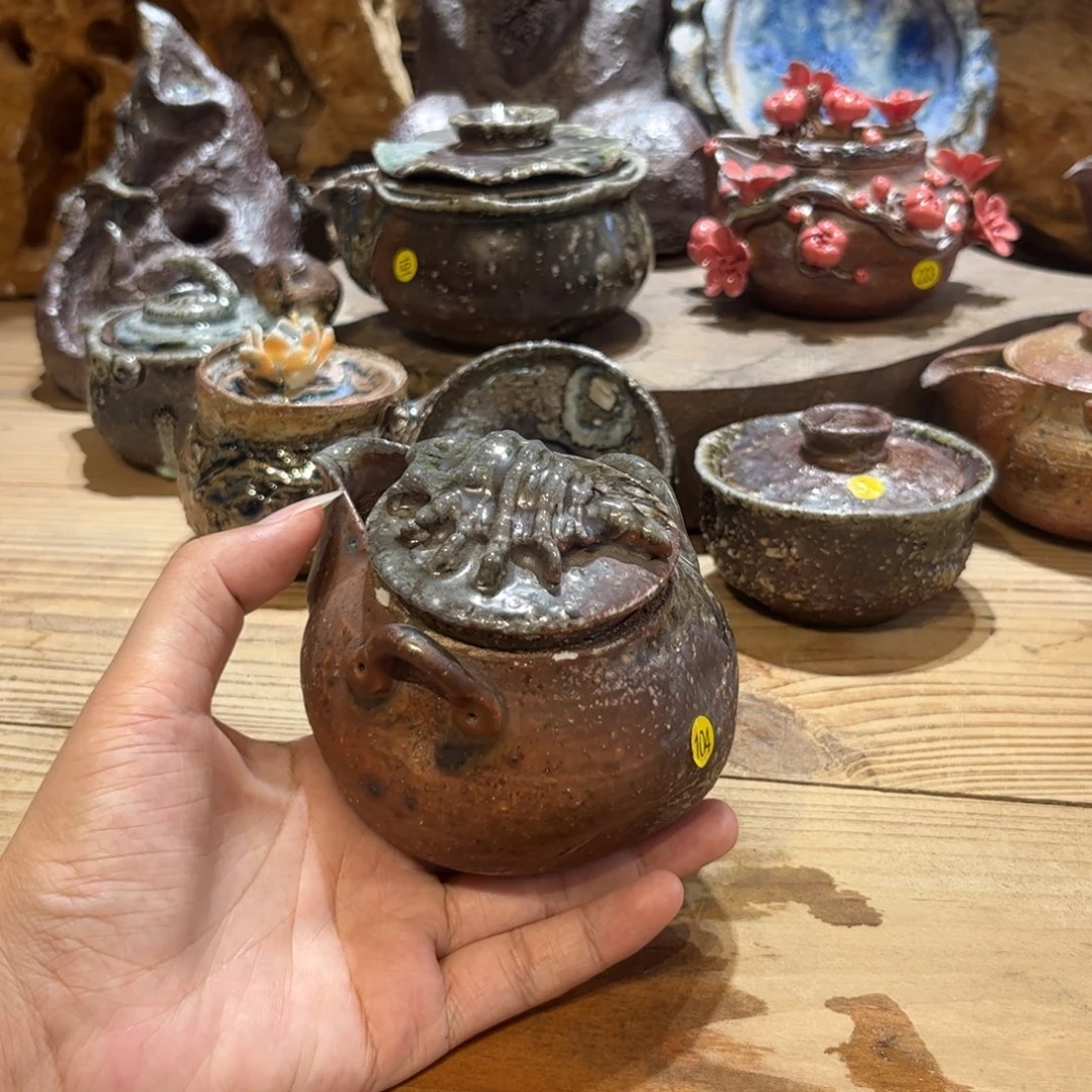 柴烧茶具手工茶具
