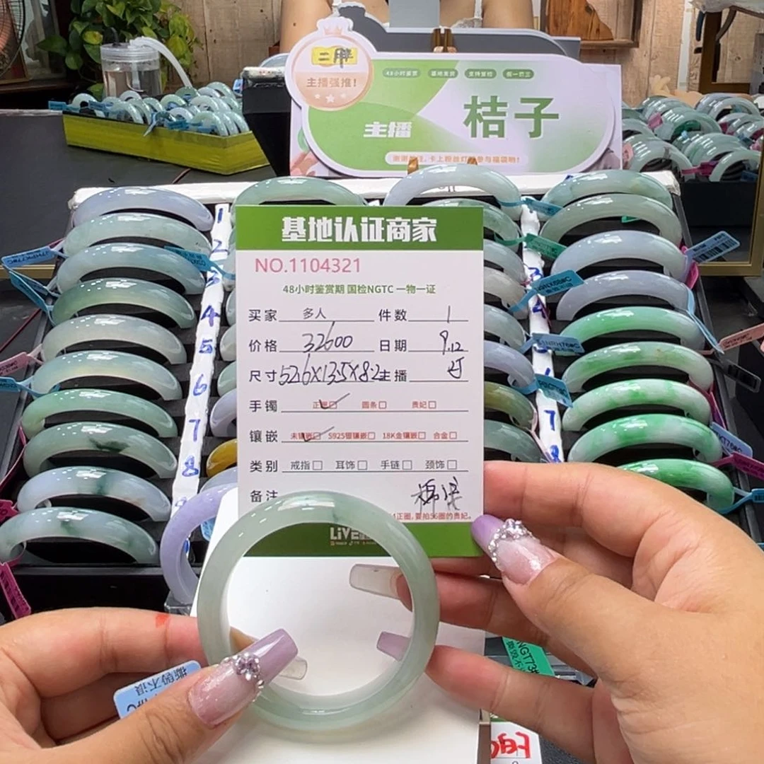 未镶嵌手镯翡翠多人
