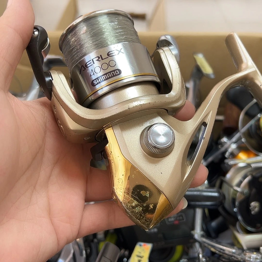 磯***乔渔轮 日本渔具 水滴轮 纺车轮 鼓轮