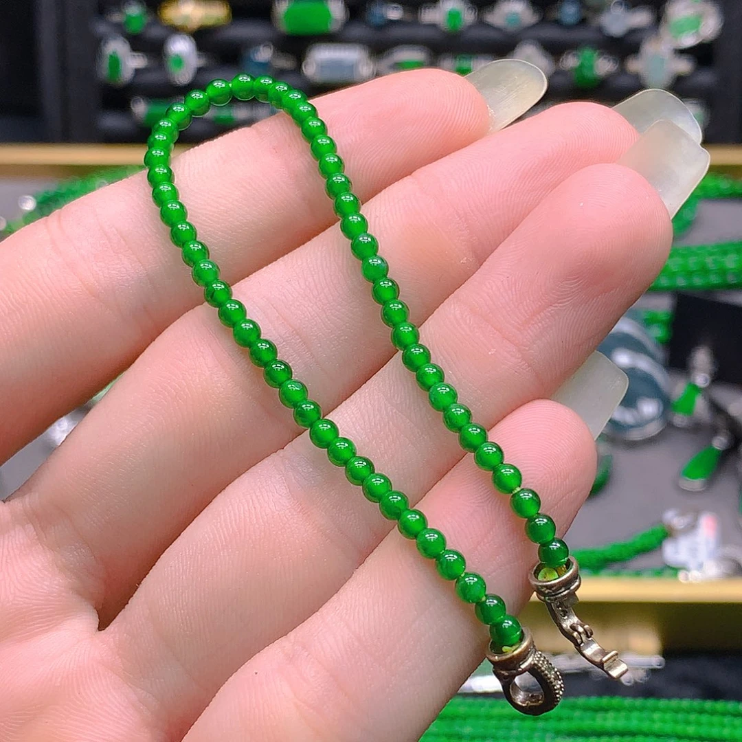 未镶嵌手链翡翠天然