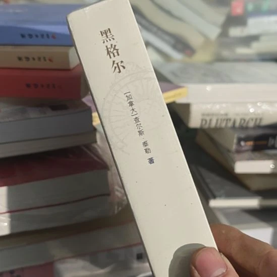 黑格尔左下角磨损了啊，磨损了。