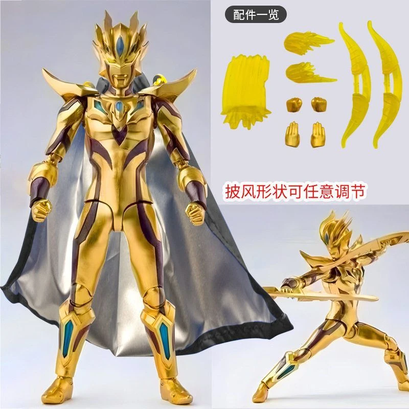 新SHF捷德赛罗机器人可动手办3-奥特曼儿童3-6岁玩具