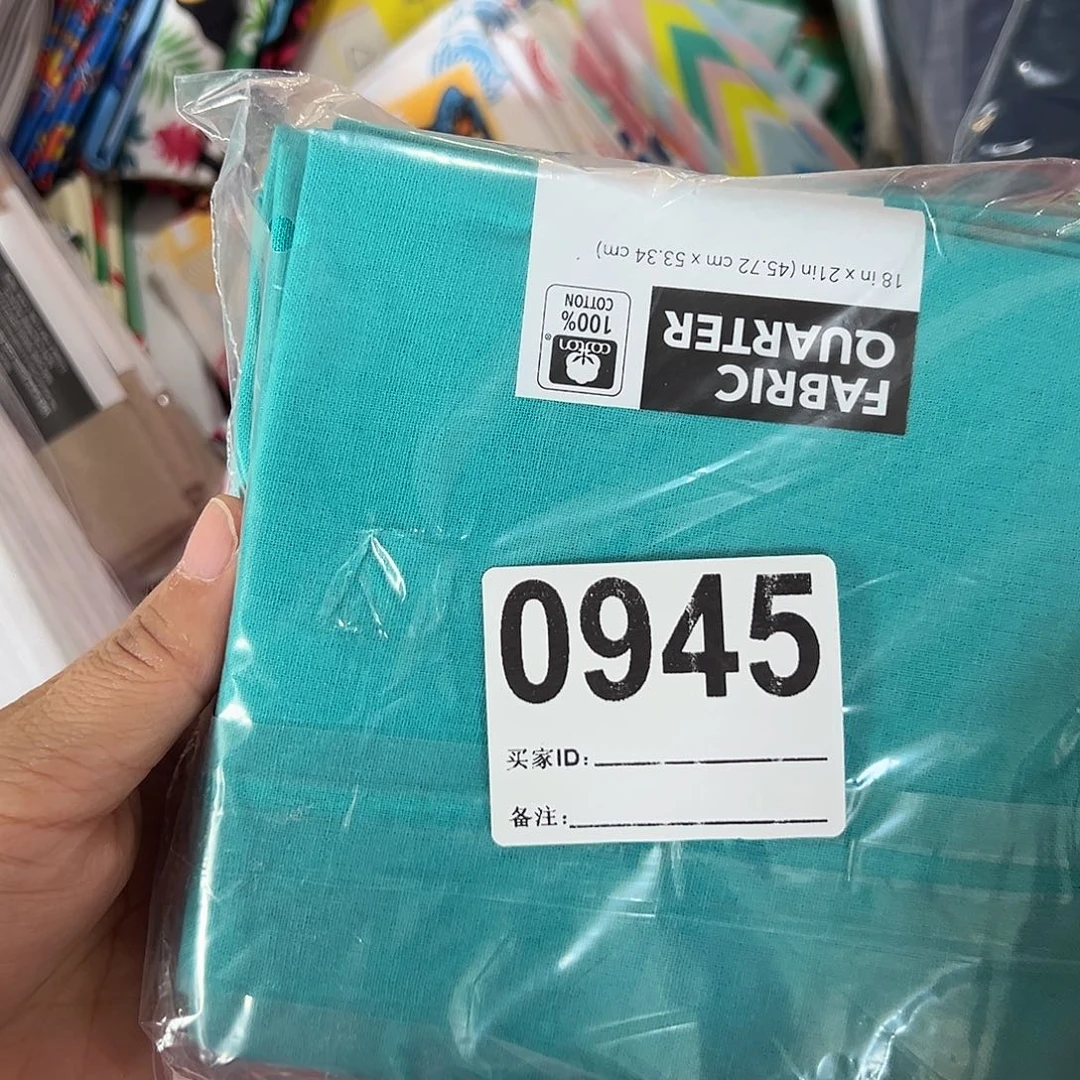 3片品牌原单纯棉小布块45.50厘米一片