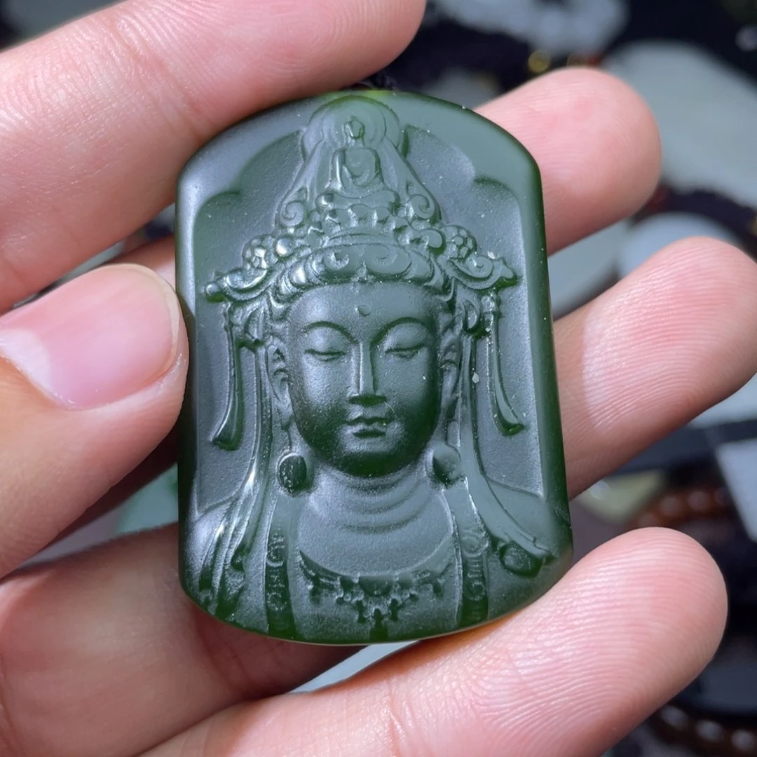 颈饰未镶嵌和田玉