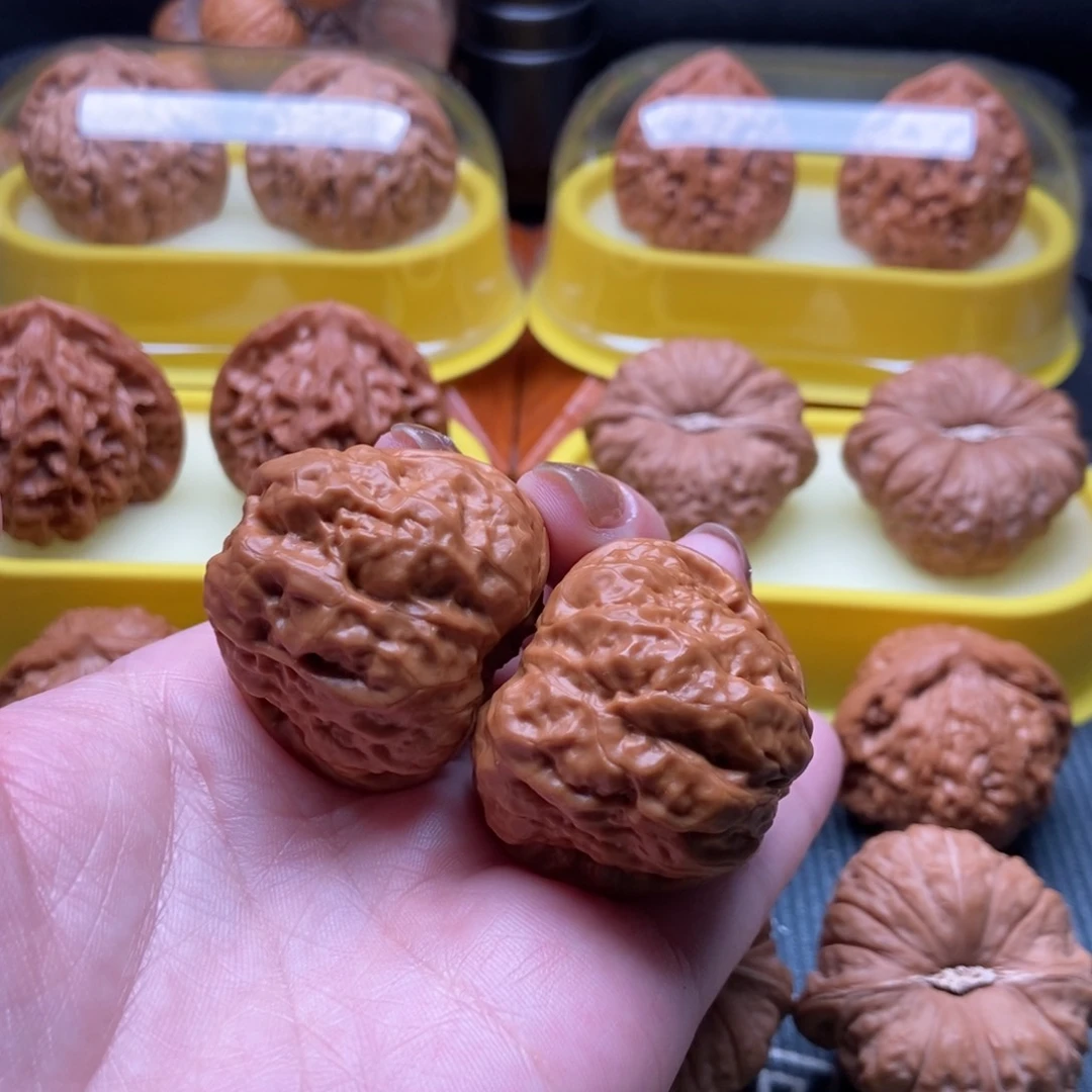 文玩核桃把件怀柔蛙