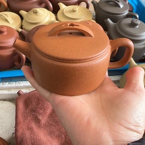 茶壶紫砂黄降坡泥200cc