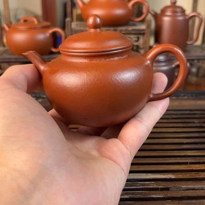 茶壶紫砂原矿紫砂手工制作