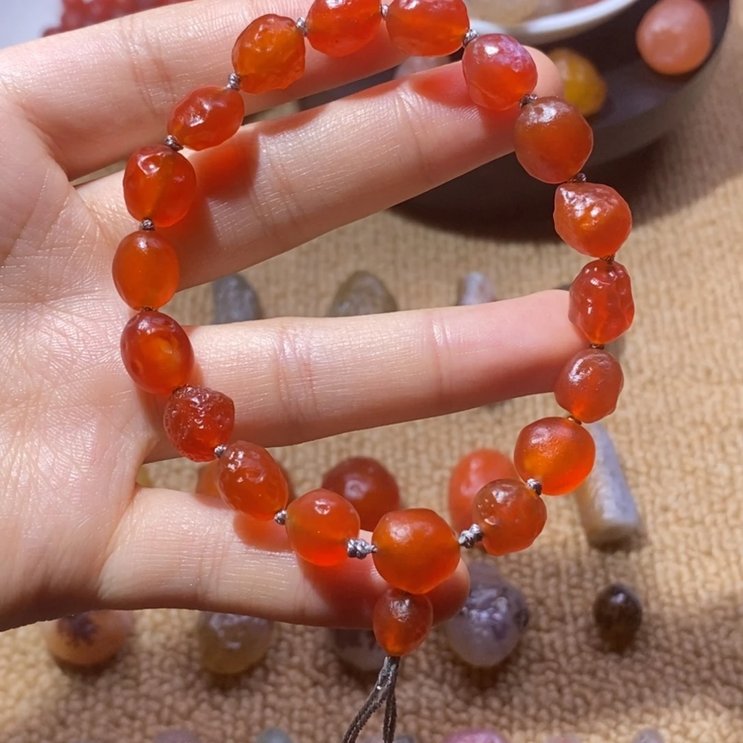 玛瑙/玉髓合金手链