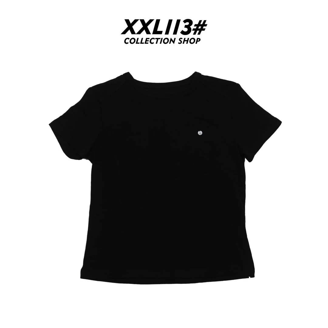 短袖圆领T恤丝绒显瘦宽松短袖X5F02G6587