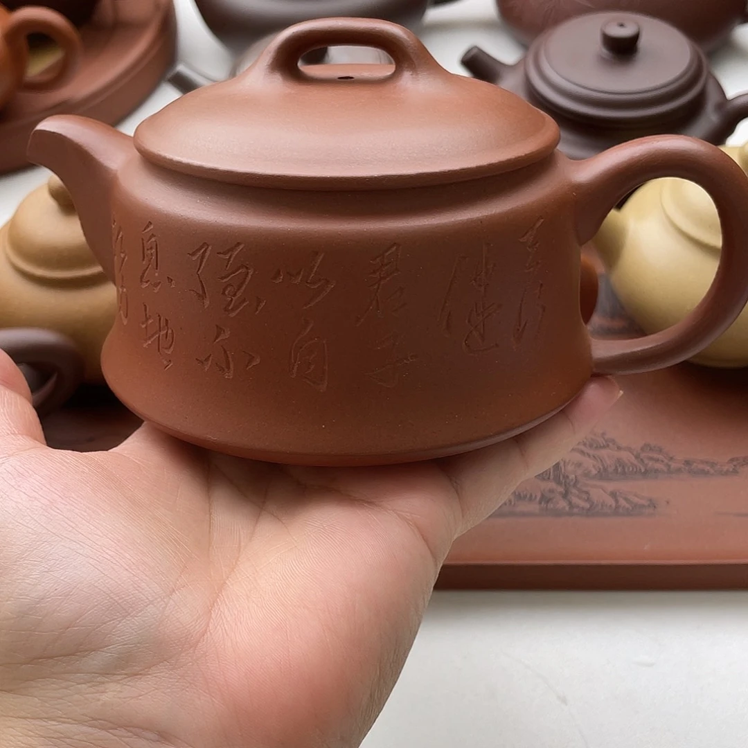 羽***茶壶紫砂宜兴紫砂微瑕微瑕