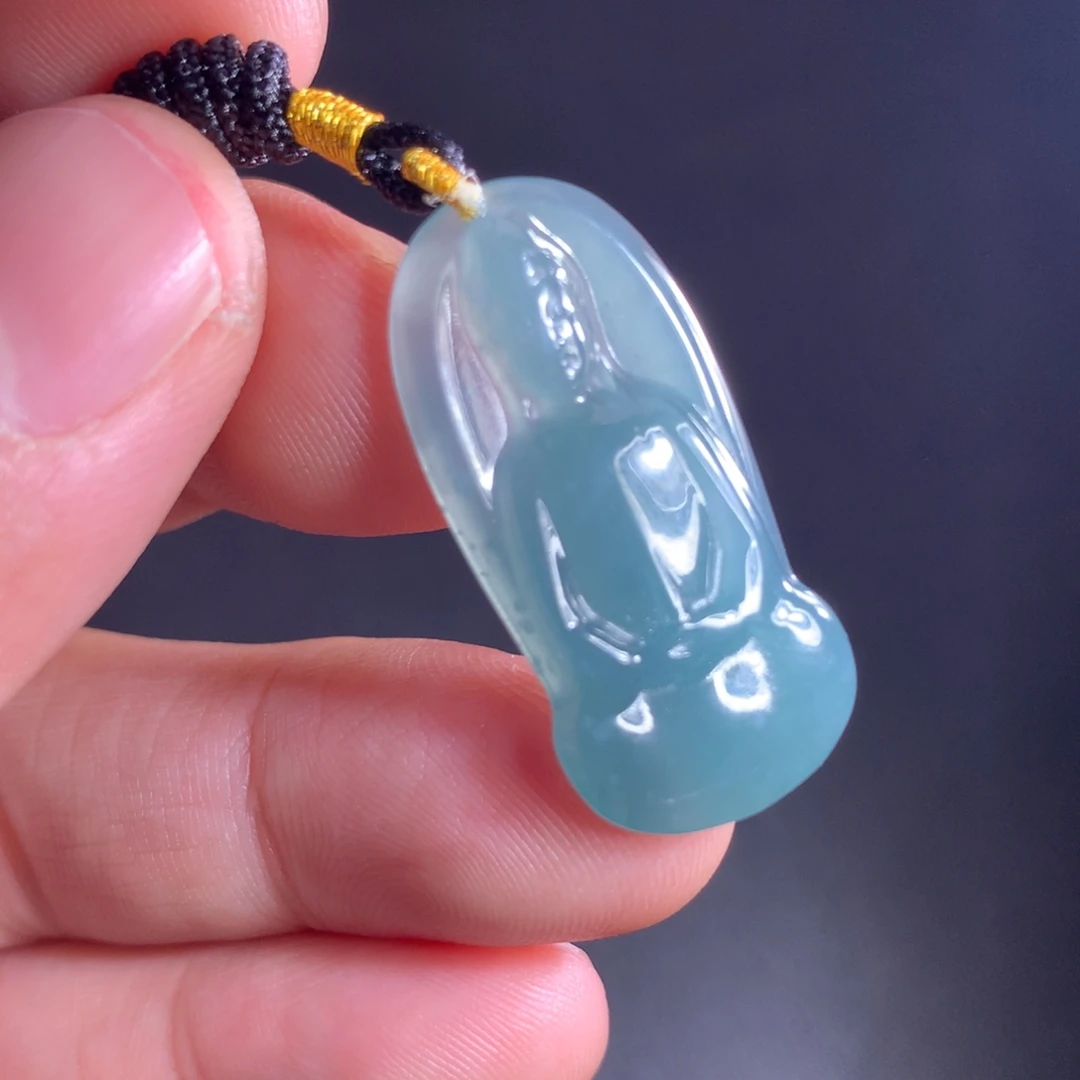 翡翠未镶嵌颈饰天然A货翡翠时尚气质女款吊坠挂坠