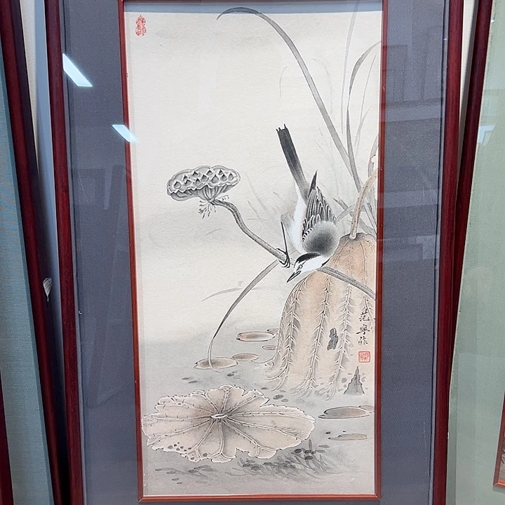 观***秋书法精工细作假一赔万