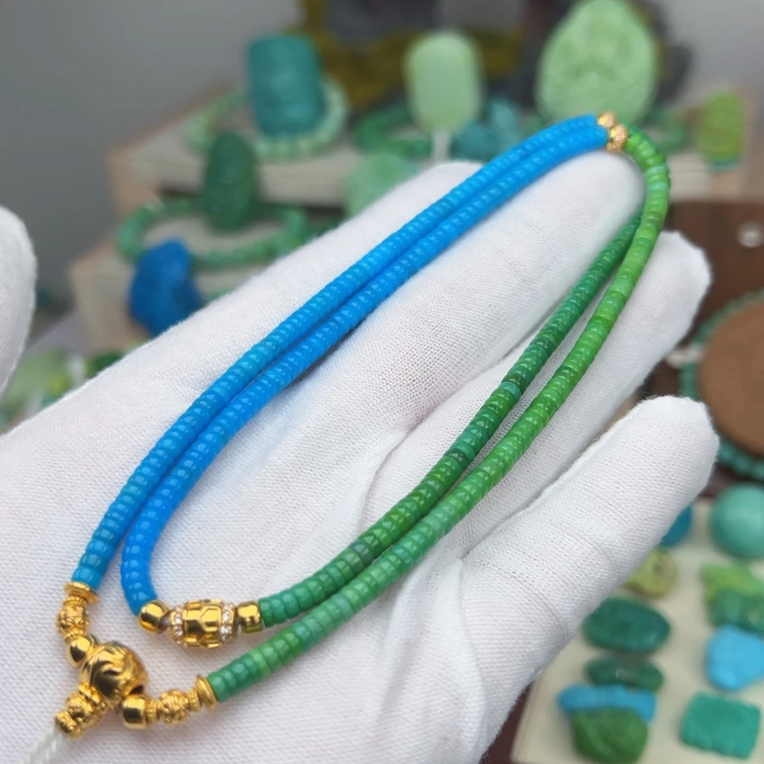 绿松石未镶嵌主播万珍