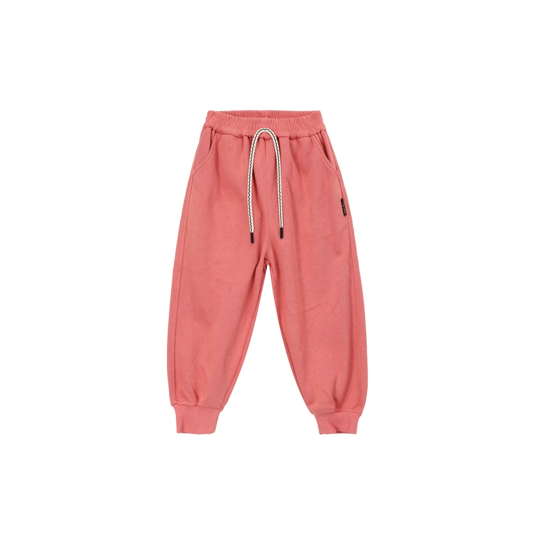 【很赞很赞的卫裤】童装丝绵极简柔软斜插口袋卫裤C23CU6003