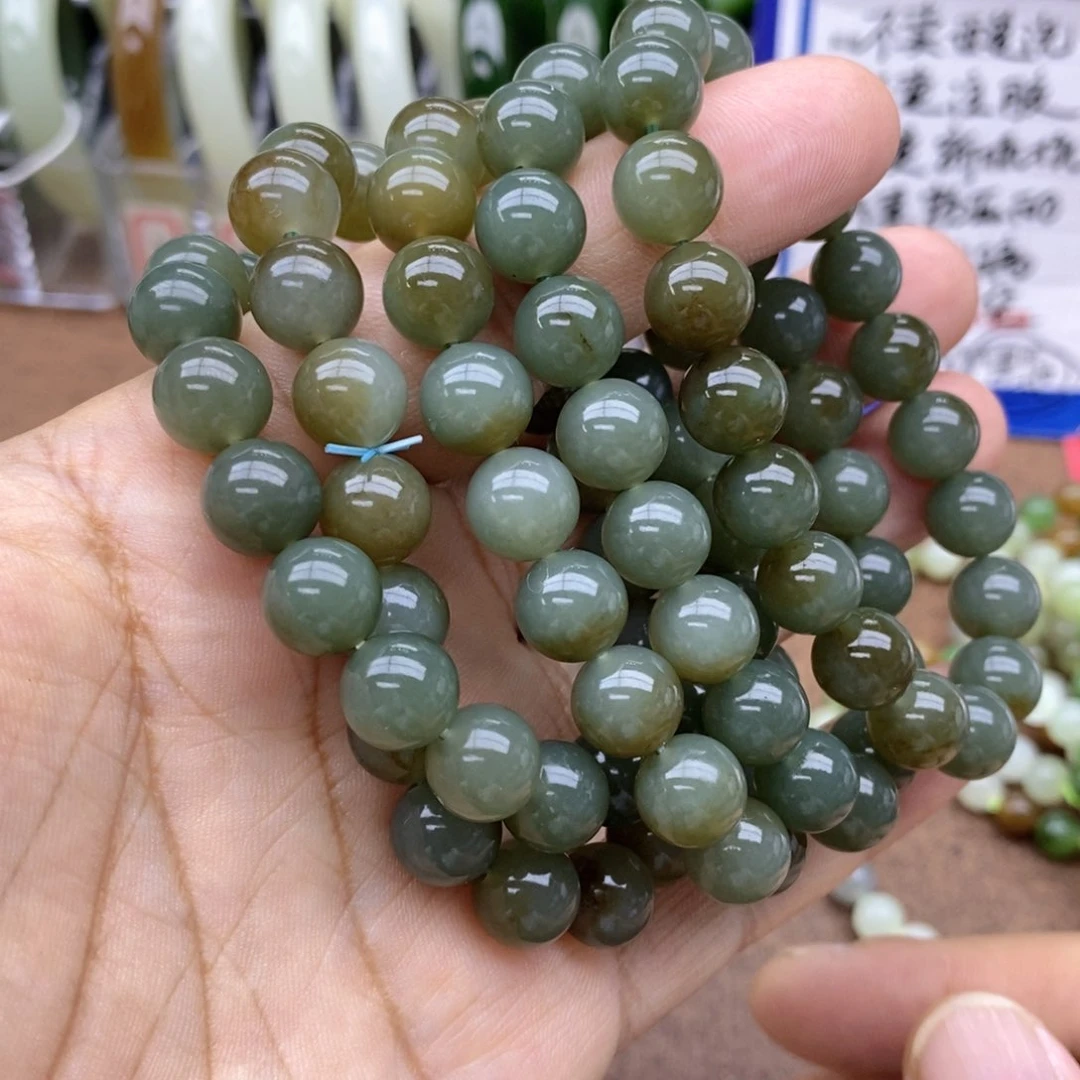 手串未镶嵌和田玉卡10