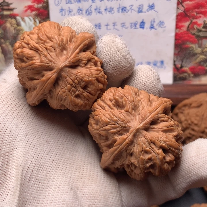 文玩核桃吊坠华北将军膀