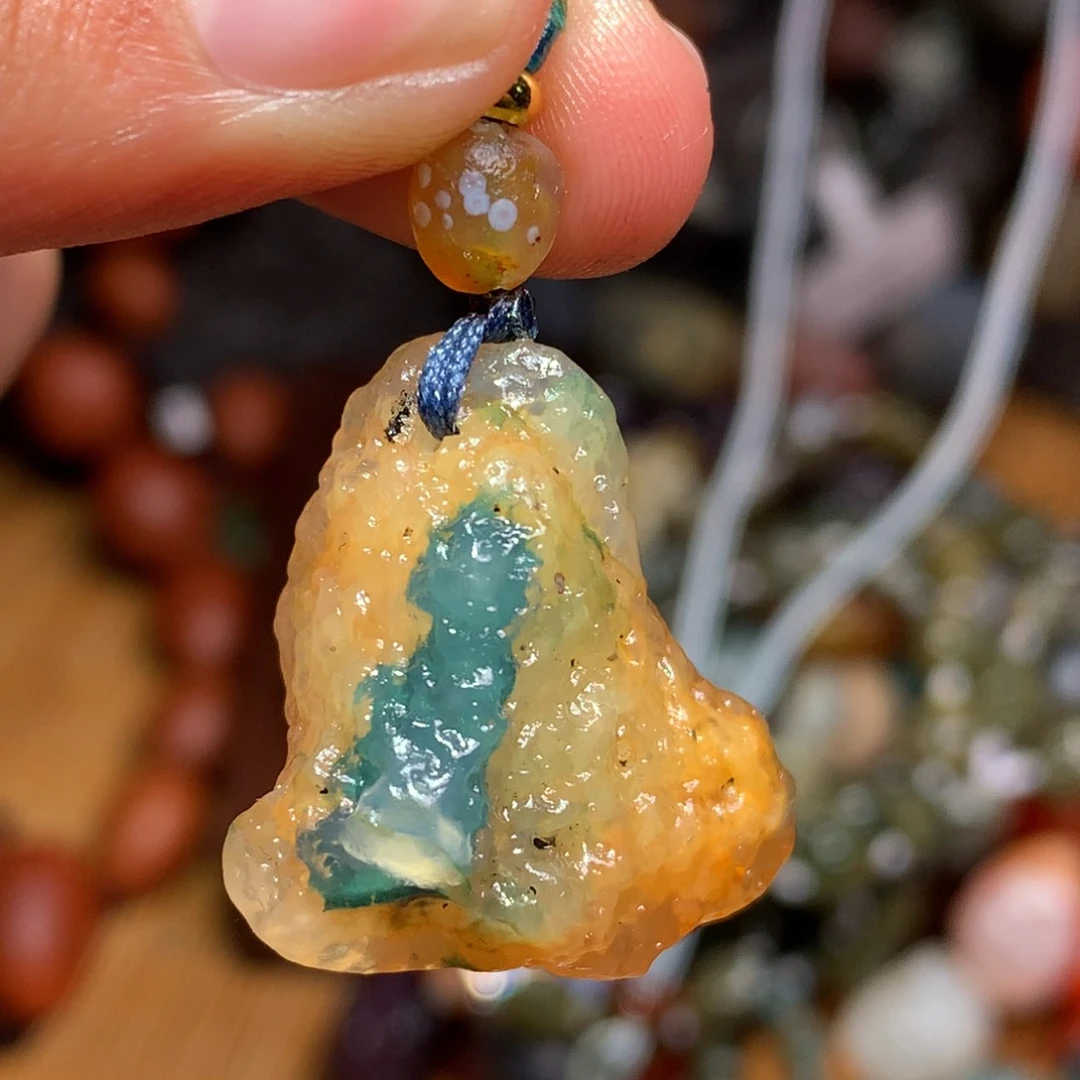 未镶嵌玛瑙/玉髓珠宝半成品