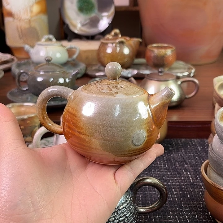 柴烧微瑕西施壶福利