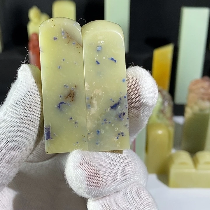 小***法青田石青田蓝星石