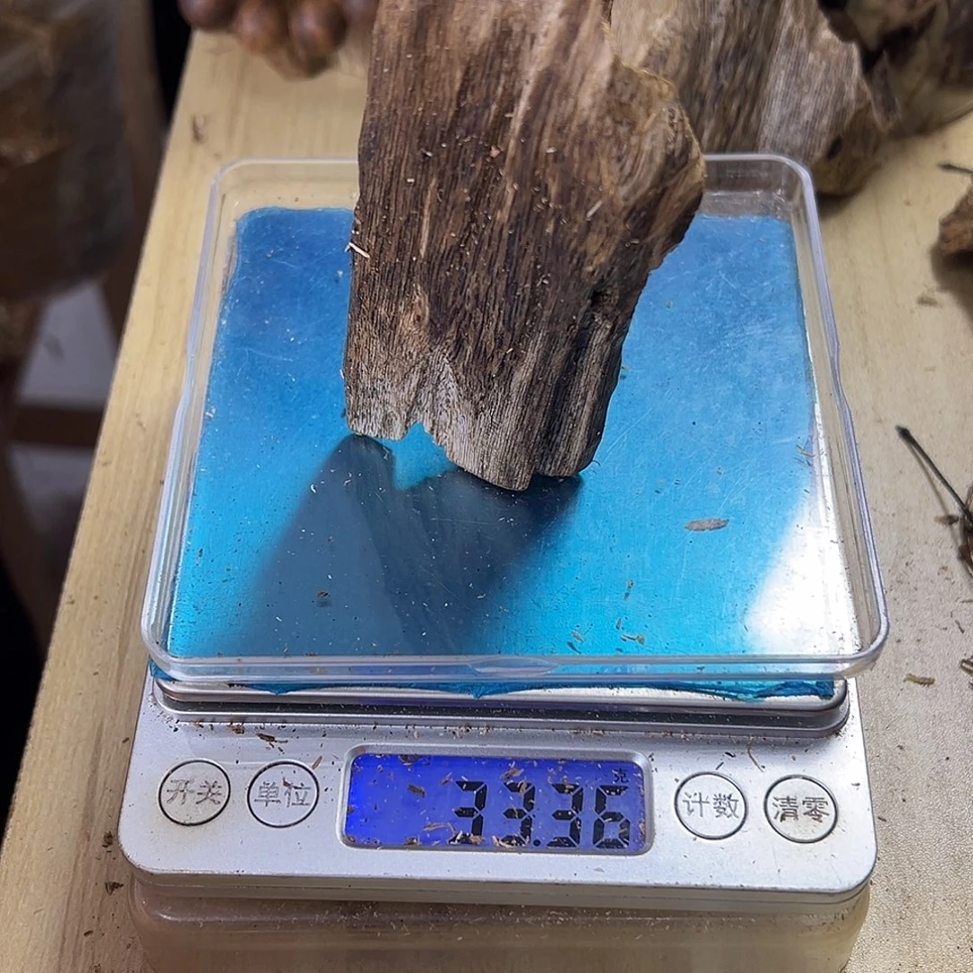 香料绿奇楠虫漏33克乌身