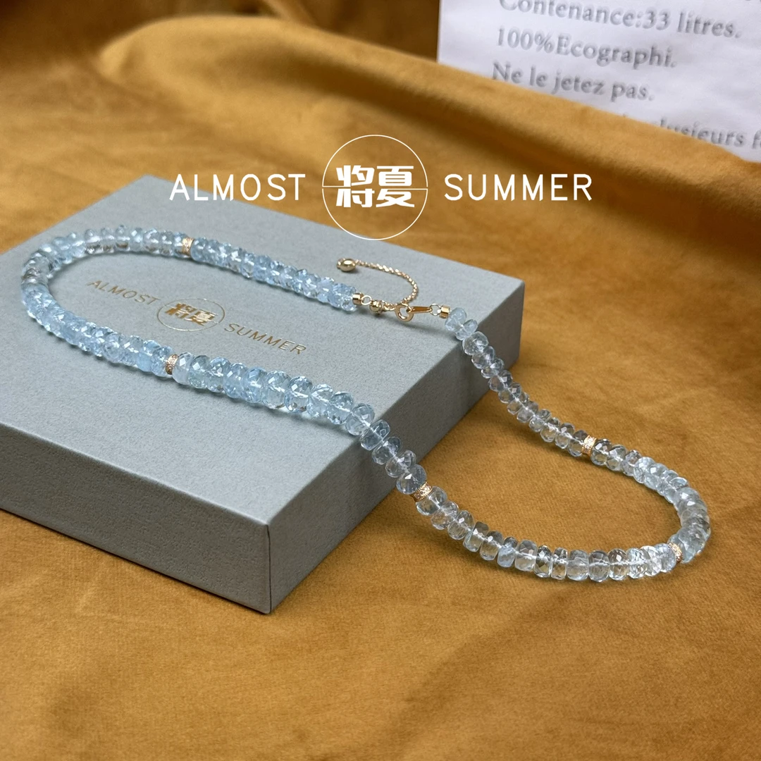 链子925银 【海蓝直切】将夏