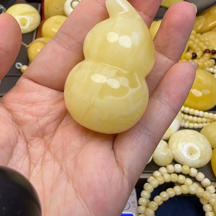 未镶嵌颈饰蜜蜡天然蜜蜡