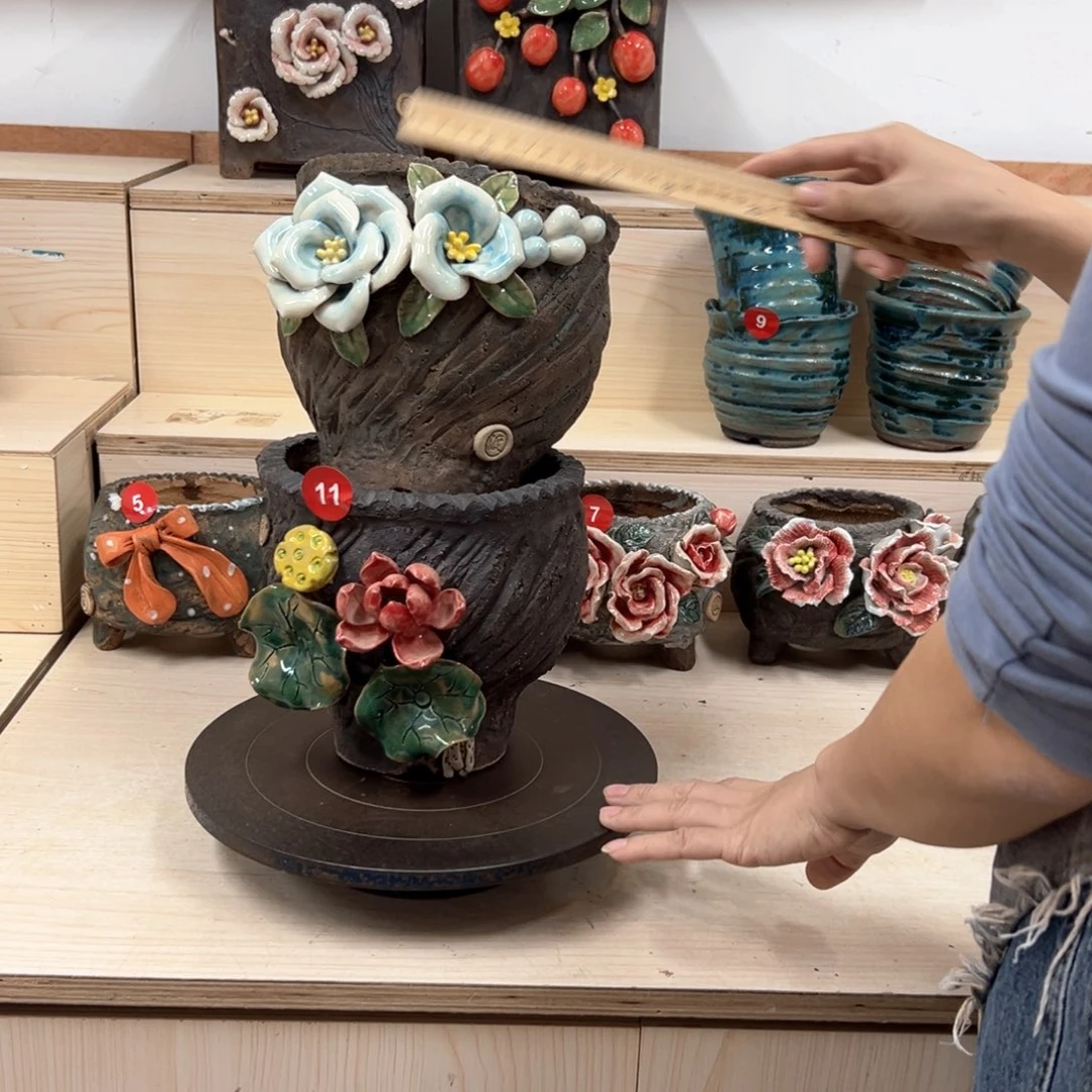 花盆紫砂11号原336元，超级福利2个组合