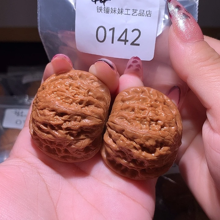 文玩核桃把件 铁锤44